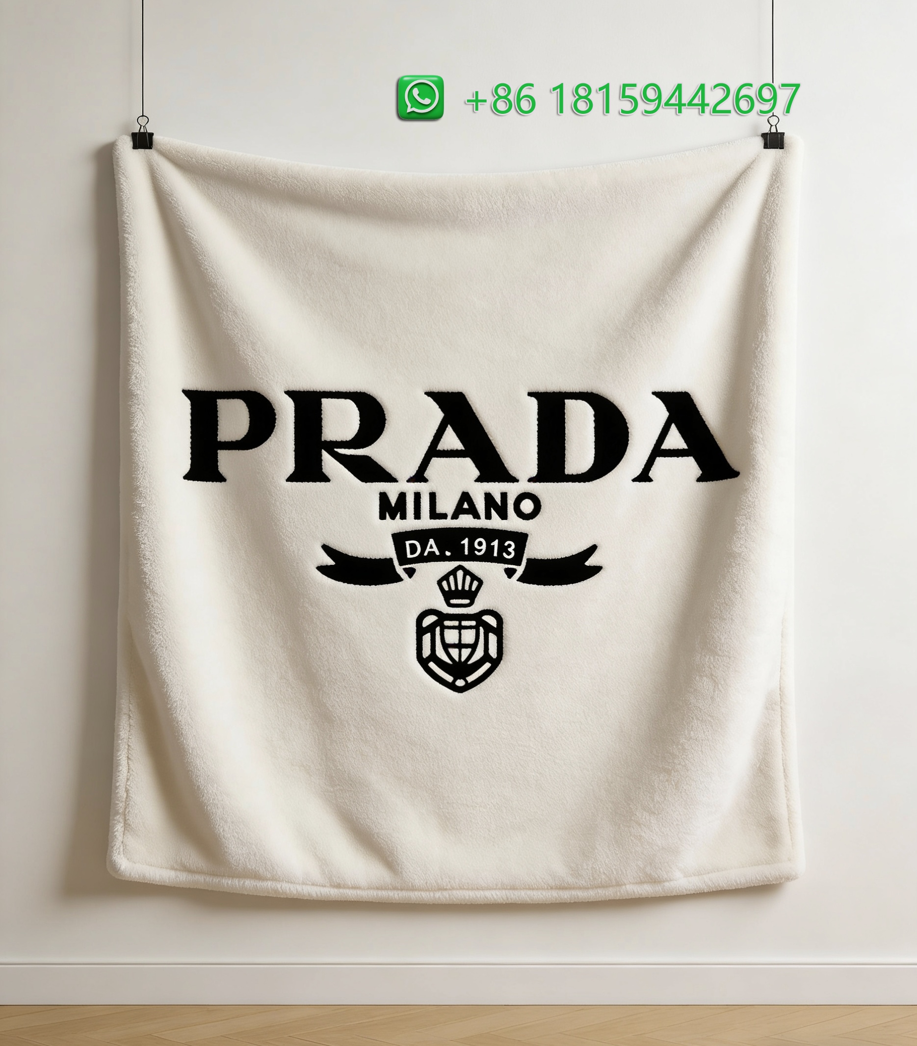 Prada Throw Blankets